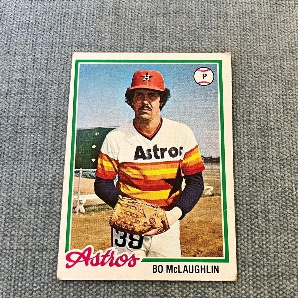 1978 Topps Houston Astros Baseball Card Trading Card